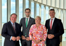Lutz Lienenkämper (CDU), Simon Rock (GRÜNE), Heike Troles (CDU) und Jörg Geerlings (CDU) | Foto: Landtag NRW