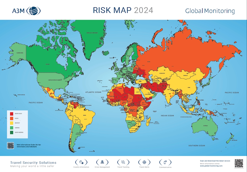 Risk Map Bei Reiseplanungen Wichtig So Sieht Die Welt 2024 Aus   HHRisk Map 